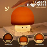Mushroom Night Silicone Lamp